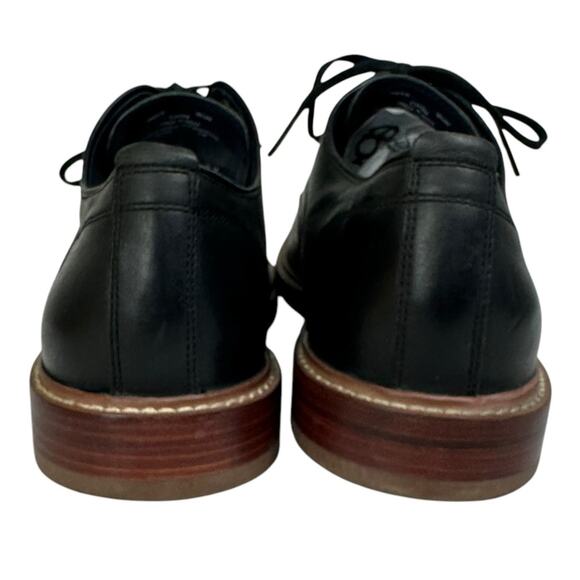 Cole Haan Tyler Grand Plain Toe Derby Lace Up Oxford Black Size 10.5